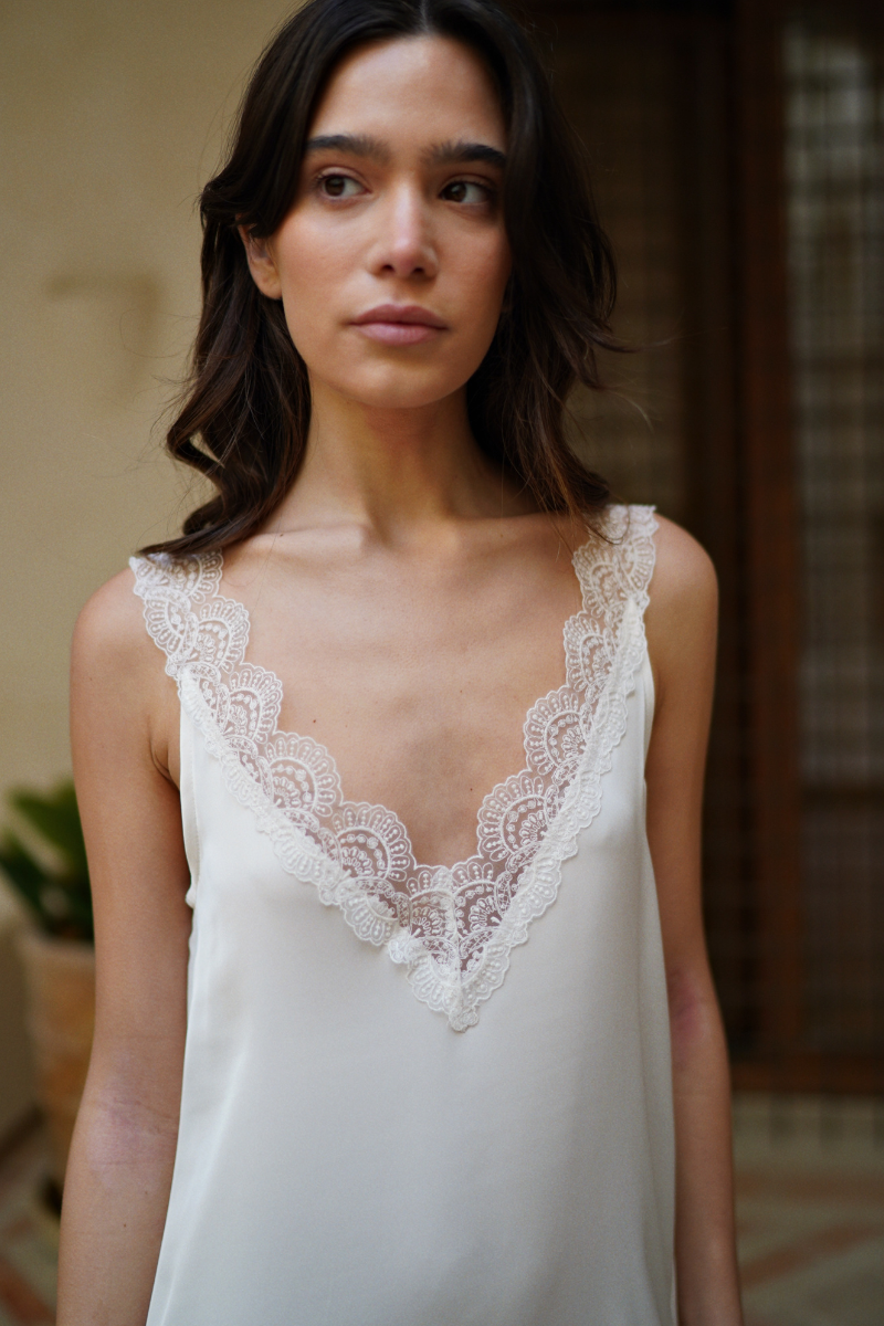 Camisón Christie Beige