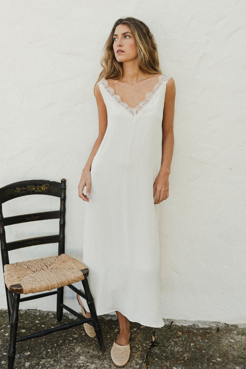 Camisón Christie Blanco