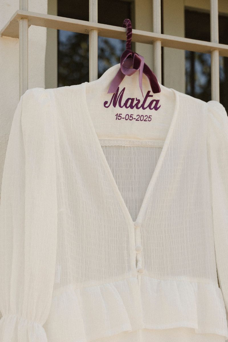 PERCHA INICIALES Y FECHA