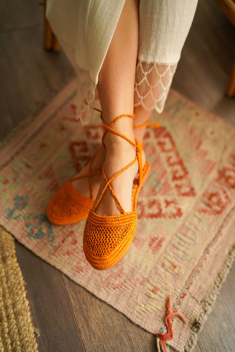 Aphrodite Orange Sneakers