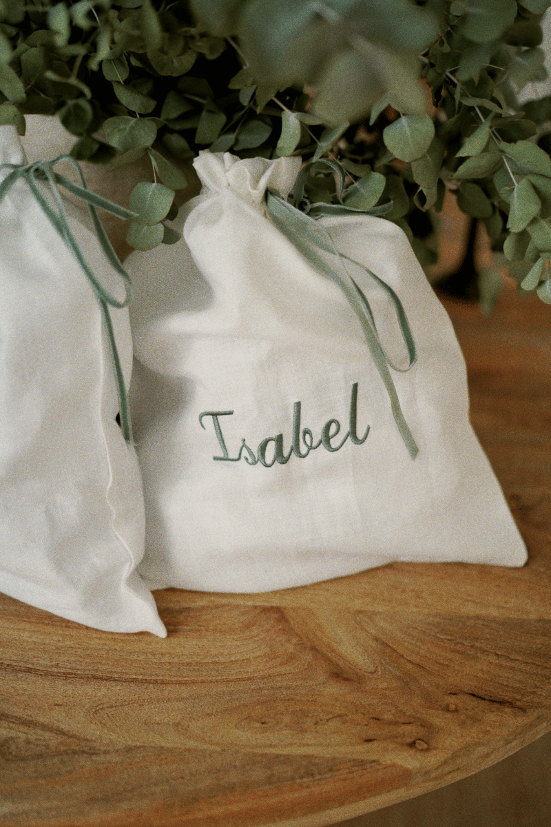 Bolsa grande bordada