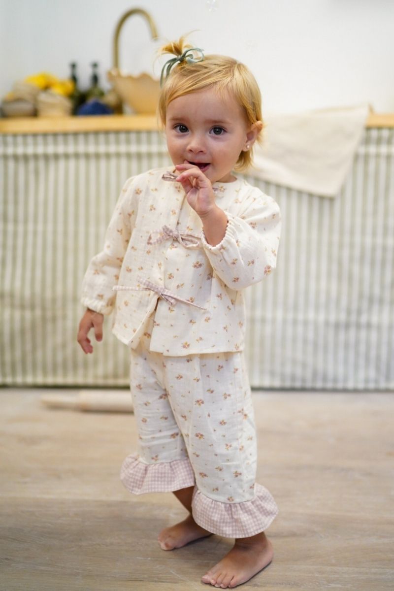 Sophie Flowers Pink Pajamas