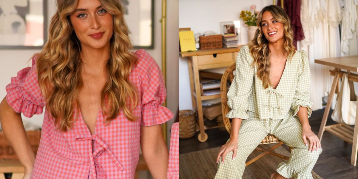 Pijamas cuadros vichy