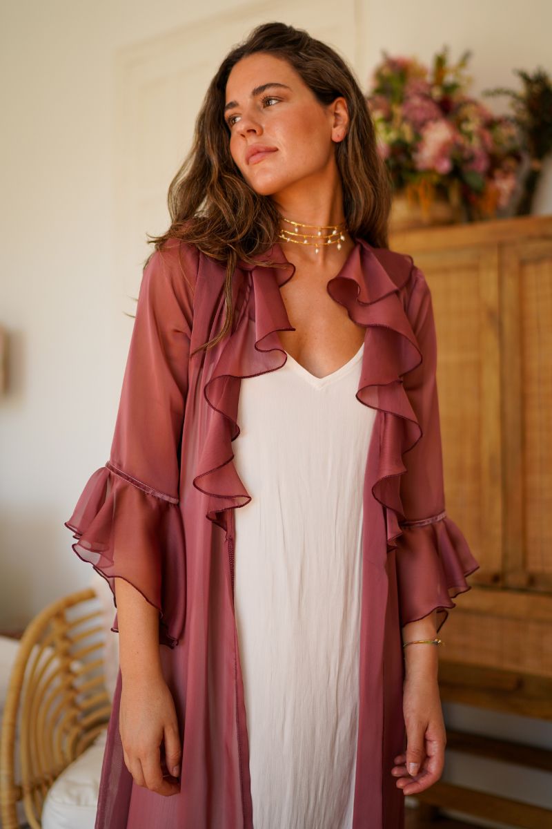 Conjunto Meghan Burdeos