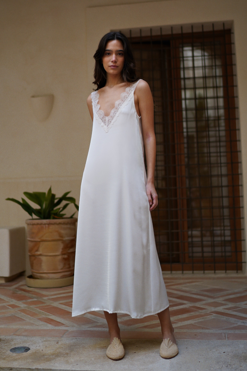 Camisón Christie Beige